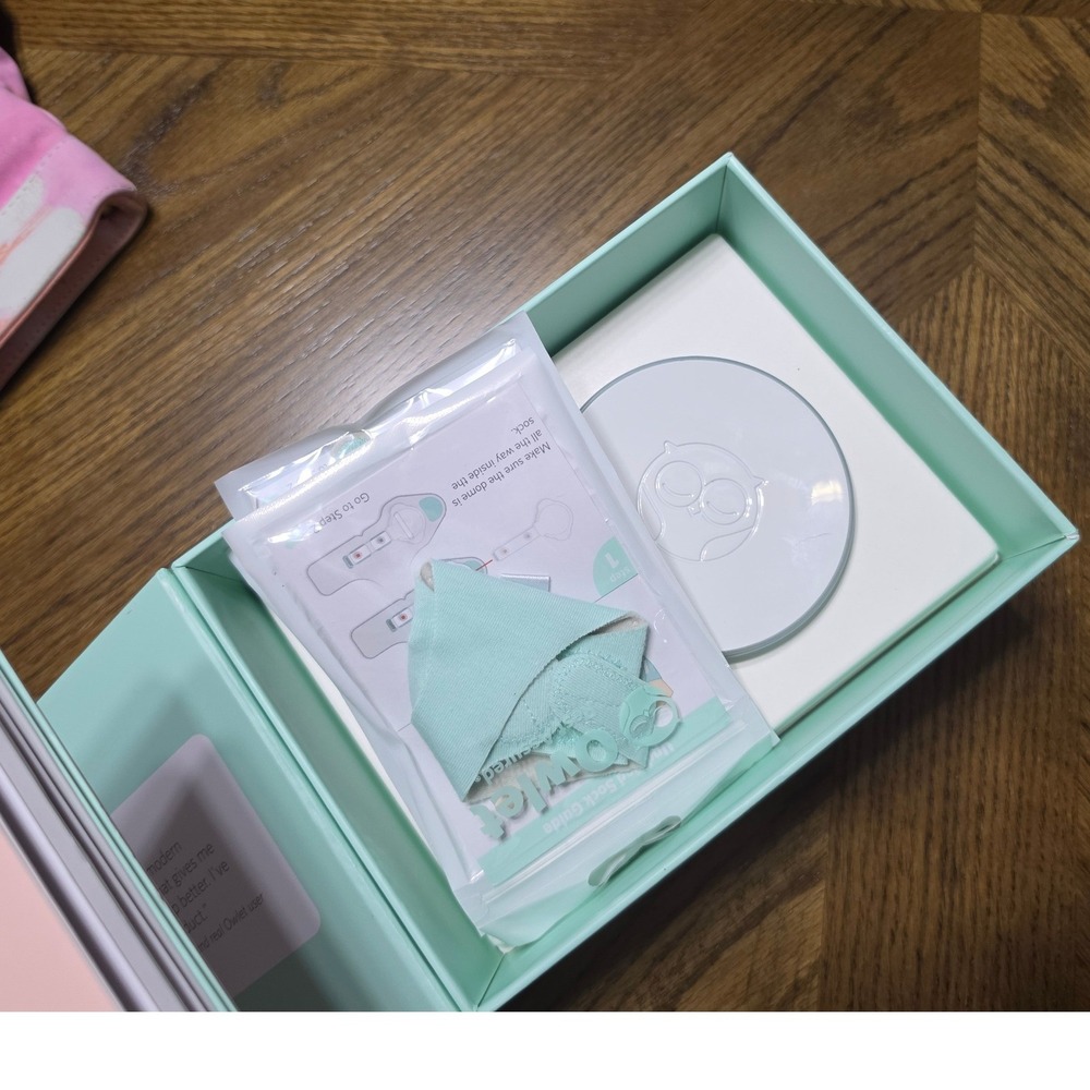 Owlet Smart Sock 2 Refurb Baby Monitor Heart Rate Oxygen Sensor Mint Green 0-18M